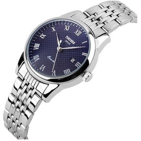 Resim Yingfu Skmeı 9058 Multifunction Open Fashion Waterproof Steel Band Quartz Wristwatch, Erkek Tarzı Mavi Çok Renkli Çok Renkli 