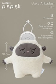 Resim Zuzu Beyaz Gürültülü Uyku Arkadaşı Kuzucuk - Beyaz 