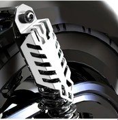 Resim Hightower 2 Adet Motosiklet & Atv Egzoz Koruyucu - Silvery-2pcs Alüminyum Tüp, Çizilmeye Dayanıklı 