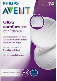 Resim Philips Avent SCF254/24 Tek Kullanımlık Göğüs Pedi 24'lü 