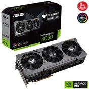 Resim RTX4090 24GB GDDR6X 384BIT TUF 3xDP/2xHDMI (TUF-RTX4090-O24G-GAMING) ASUS RTX4090 24GB GDDR6X 384BIT TUF 3xDP/2xHDMI (TUF-RTX4090-O24G-GAMING)