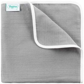Resim Zuppers Organik Müslin Örtü 100x100cm - Duman 