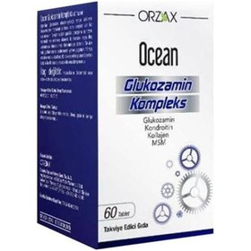 Resim Orzax Ocean Glukozamin Kompleks 60 Tablet 