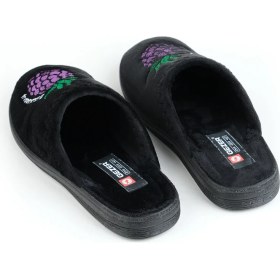 Resim Gezer Kışlık Kadın Ev Terlik 