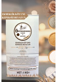 Resim Ekmeklik Köy Unu - Kepeksiz Beyaz Un - 1 Kilo 