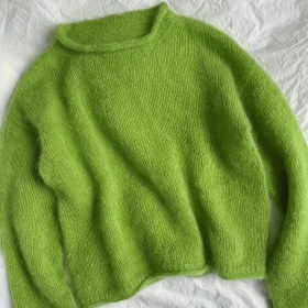 Resim Kadın Şık Uzun Kollu Kazak - Yumuşak Yuvarlak Yaka Kazak, Günlük ve Resmi Kombinler için Bol Kesim Kazak, İlkbahar/Sonbahar Geçiş Kıyafetleri 