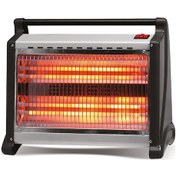 Resim Hs1001 Quattro 4x4 Quartz Isıtıcı 1800w 