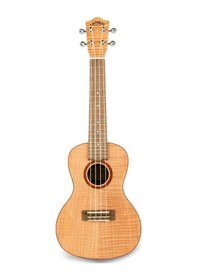 Resim Lanikai Fm-c Flame Maple Concert Ukulele Alevli Akçaağaç Parlak Ve Net Ses 