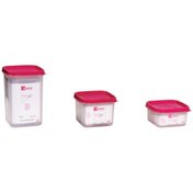 Resim Geseus Moon Star Modüler Hava Sızdırmaz 3,lü Saklama Kabı-1,25 0,65 0,40 Litre-ms-09 Ms-02 Ms-01 