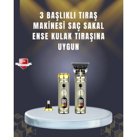 Resim Erkek Bakım Seti, Çok Renkli, Çok Fonksiyonlu, Sıfır Boşluk T'li, Kaliteli ve Şık 
