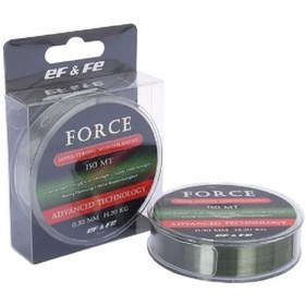 Resim Force Super Strong 150mt Yeşil Monoflament Misina 0,40mm - Standart 