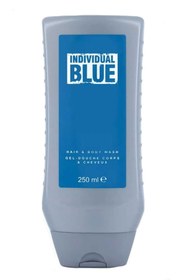 Resim Avon Individual Blue Erkek Parfüm, Saç Vücut Şampuanı Paketi 