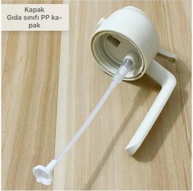 Resim Mediterian Şeffaf 450 ml 2'li Sprey Yağ Dispenseri, Pratik ve Şık Tasarım 