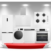 Resim Arçelik Full Beyaz Mega Çeyiz Seti Uyumlu 