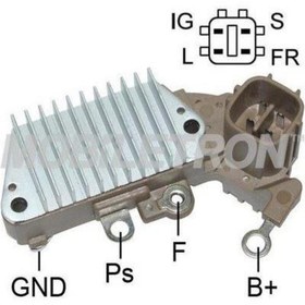 Resim Mobiletron 12v Alternatör Konjektör Nıppon Denso Tipi (4 FİŞ) (IG-S-L-FR) 