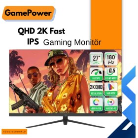 Resim Gamepower Sonic T80 27" 0.5 ms 2K IPS 180 Hz Oyuncu Monitörü 