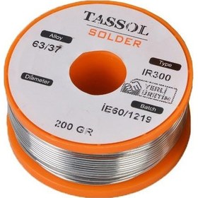 Resim Tassol 2 MM 200 G %63 Kalay %37 Kurşun Lehim Teli 