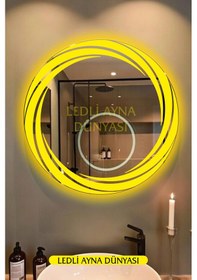 Resim 80 Cm Günışığı Aydınlatmalı Banyo Aynası Net Görüş Günışığı 80 Cm Diğer 