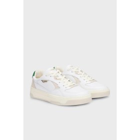 Resim Boss Logolu Deri Sneaker Ayakkabı Erkek Ayakkabı 50522917 103 