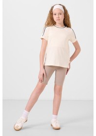 Resim Tommylife Standart Fit Basic 3lü Paket Siyah-gül Kurusu-koyu Bej Kız Çocuk Tayt - 75188 Siyah-gül Kurusu-koyu Bej 