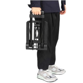 Resim Express Reyon Katlanır Taşıma Arabası Yük Taşıma El Arabası Koli Malzeme Tekerlekli Taşıma Arabası 