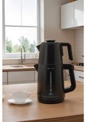 Resim Karaca Berry Tea XL 2in1 Çelik Demlikli Çay Makinesi ve Kettle 