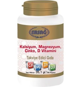 Resim Ersağ Kalsiyum. Magnezyum. Çinko. D Vitamini 