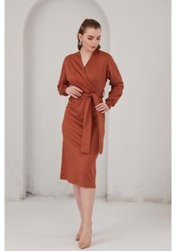 Resim Alexandergardı Kruvaze Elbise (B22-36901) 