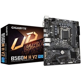 Resim Gigabyte B560M H V2 Intel B560 3200 MHz DDR4 Soket 1200 mATX Anakart 