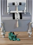 Resim Sonem Çeyiz Çeyiz Sandık Nişan Bohça Damat Gelin Sandığı 2li 0116 