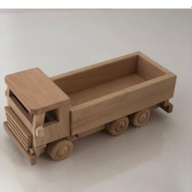 Resim Açık Kasalı Ahşap Boyanabilir Kamyon 