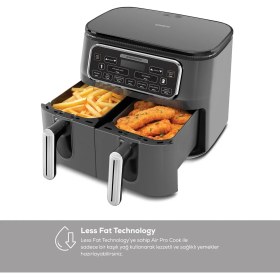 Resim 8 Lt Airfryer, 8 Kişilik, Kızartma, Fırın, Hamur Işleri, Yoğurt Hazırlama 