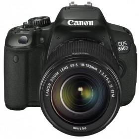 Resim Canon EOS 650D 18-135MM IS STM 18MP 3.0" LCD SLR Fotoğraf Makinesi (Dokunmatik Ekran) 