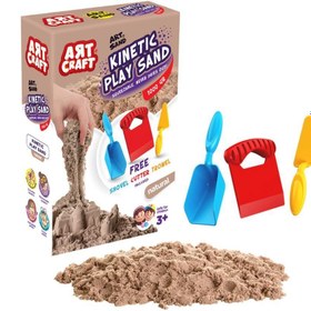 Resim 03690 Natural Kinetic Play Sand with Accessories 1000 gr -Dede 
