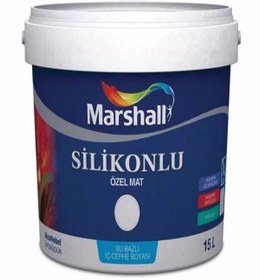 Resim Marshall Silikonlu Özel Mat Kızıl Kum 15 Lt (20 Kg) 