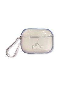 Resim Apple Uyumlu AirPods Pro Şeffaf Kılıf Füme 