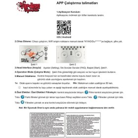 Resim Dsx-41 Kumandalı 2.4g Şarjlı Kameralı Katlanabilir Drone -Vardem Oyuncak 
