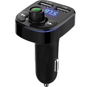 Resim ARGALI Araç Bluetooth Fm Transmitter Cihazı Araba Mp3 Çalar Oto Çakmaklık Şarj Aleti Müzik Kiti 