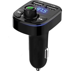 Resim ARGALI Araç Bluetooth Fm Transmitter Cihazı Araba Mp3 Çalar Oto Çakmaklık Şarj Aleti Müzik Kiti 