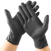 Resim Handy Pudrasız Ekstra Kalın Siyah Nitril Eldiveni Xlarge 100 Adet 