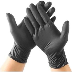 Resim Handy Pudrasız Ekstra Kalın Siyah Nitril Eldiveni Xlarge 100 Adet 