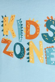 Resim My Hanne Kids Zone Baskılı Erkek Bebek Pijama Takımı 