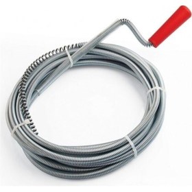 Resim 3 metre Lavabo Açma Sustası Kanal Lavabo Gider Boru Açma Spirali Kanal Açıcı 
