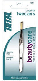 Resim Trim European Tweezers Altın Uçlu Cımbız 