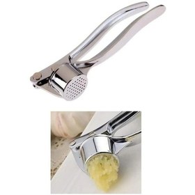 Resim Paslanmaz Sarımsak Ezici Gümüş 