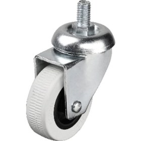 Resim Hts 332 - 50x20 Mm Çift Bilyalı Vidalı Teker 4 Adet 0-8 