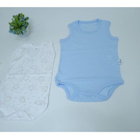 Resim Gülücük Baby Klimalı Atlet 3 Parça Farklı Renkli Erkek Bebek Zıbın 