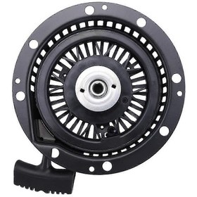 Resim 1. Tecumseh Hmsk80/hmsk85/hmsk90/hm100 Motorları İçin Ağır Hizmet Tipi Geri Tepmeli Marş Motoru Siyah 