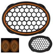 Resim EGB Midrange Kapağı Neon Ledli Oval Turuncu 2 Adet 