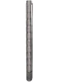 Resim 6030/10 Alarko 6" 12.5 Hp 10 Kademe Komple Krom Çelik Pompa 